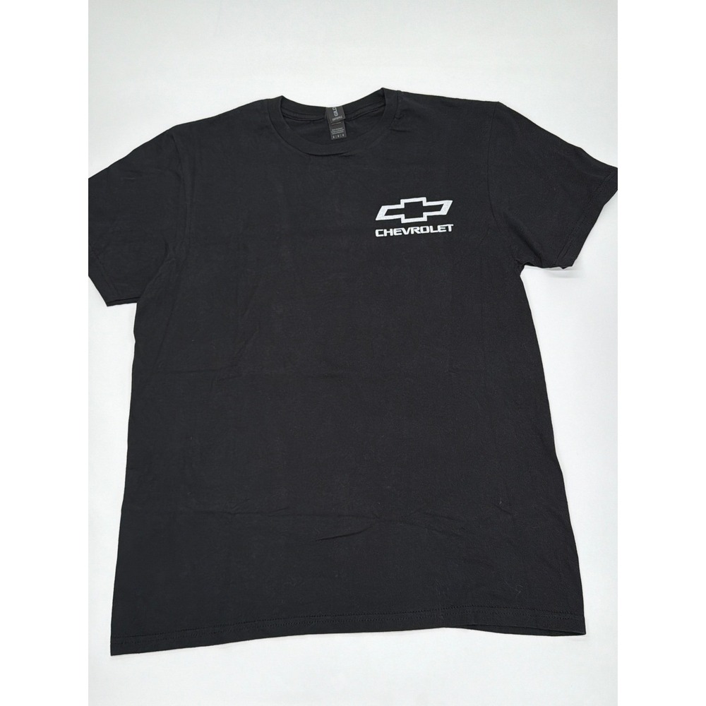 Gildan Softstyle Chevrolet‎ Bowtie Graphic T-Shirt Mens X Large Black Car Tee